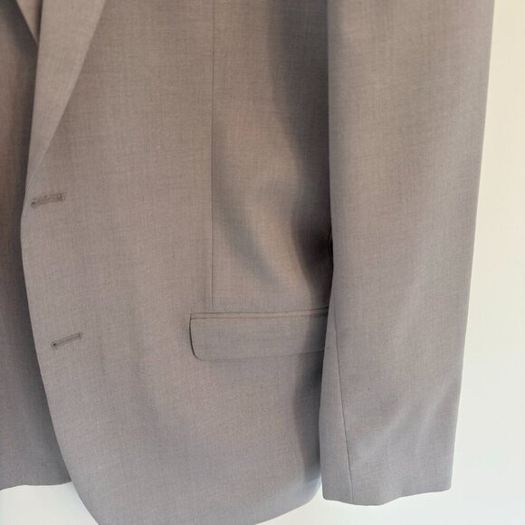 👔 ZeGarie Light Gray Sport Coat - Size 46L - Picture 2 of 6
